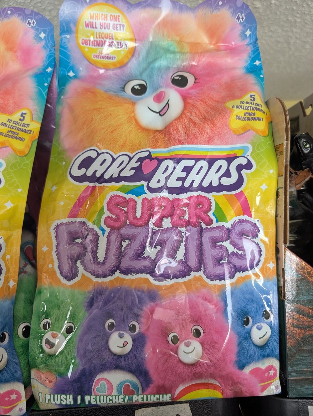 NWT Care Bears Super Fuzzies Blind Bag Plush